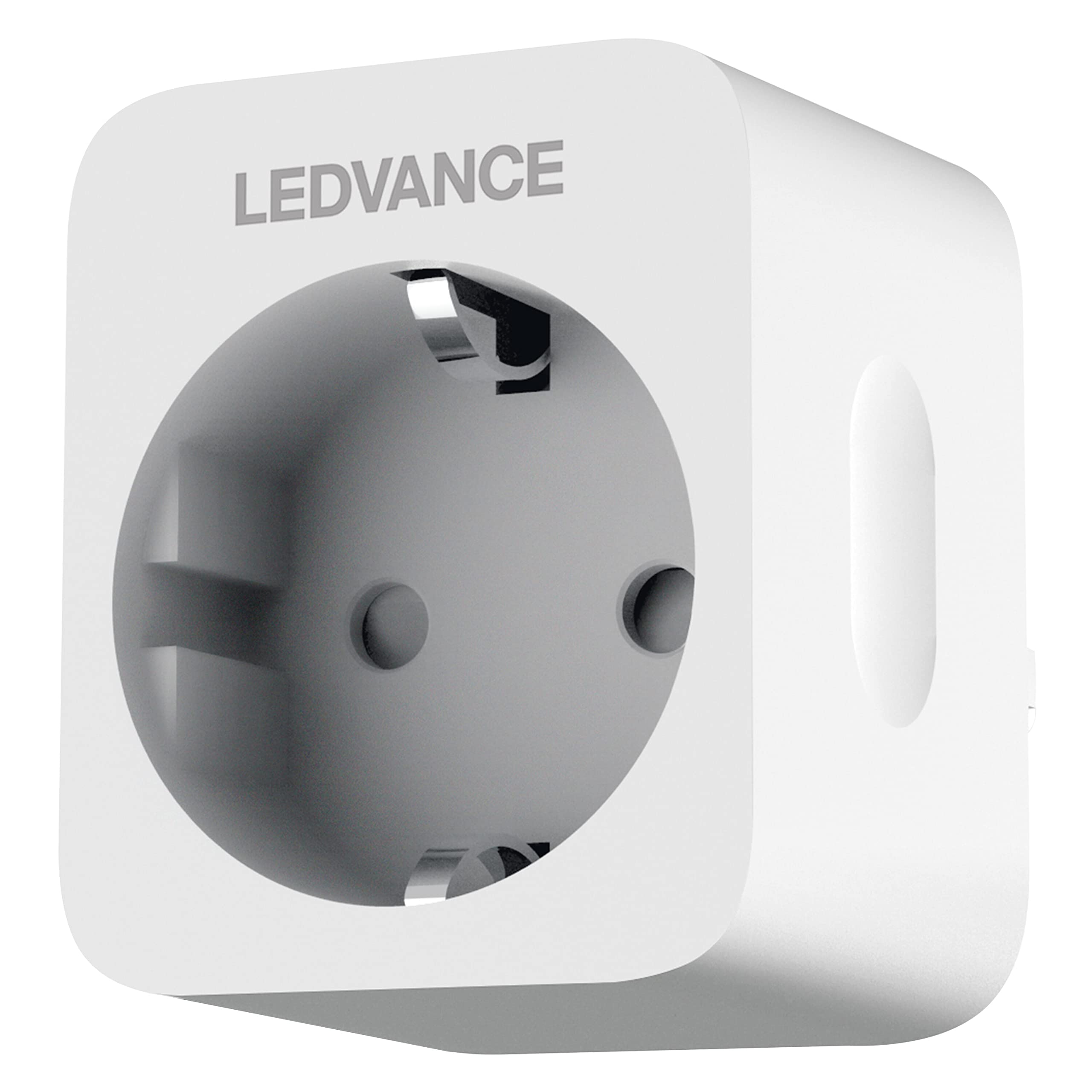 LEDVANCE Smart+ Indoor Plug with WiFi Technology, Integrates Conventional Devices in Your Smart Home, Compatible with Google and Alexa Voice Control, Control Via Remote Control Possible, 1-Pack White