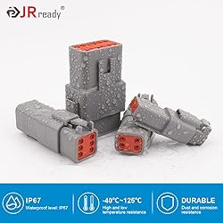 JRready ST6359 Deutsch Connector Kit, 2 3 4 6 8 12