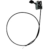 GardenP+ 48 inches Universal Throttle Cable for Most lawnmowers, Inner Wire: 1.6x50 3/4" Outer Wire: PVC 1220mm (48 inches) for Most lawnmowers