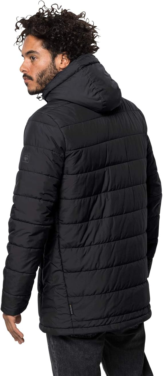 Jack wolfskin 狼爪 Svalbard 户外防水防风 中长款男式棉服 S码2.6折.99 海淘转运到手约￥369