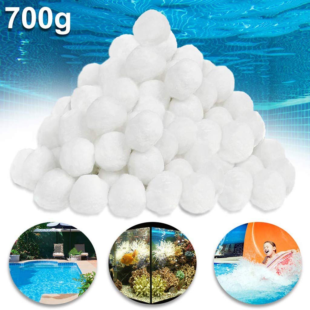 ZHOUDA Filterbälle Filter Balls 700g Filtermaterial für Poolpumpe