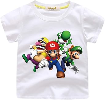 maglietta super mario bambino