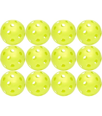 Bac-kitchen 16 Pack 2.83inch Plastic Baseballs, Practice Balls Hollow Softball Training Balls Lightweight Batting Practice Balls Plastic Softballs For - View #9