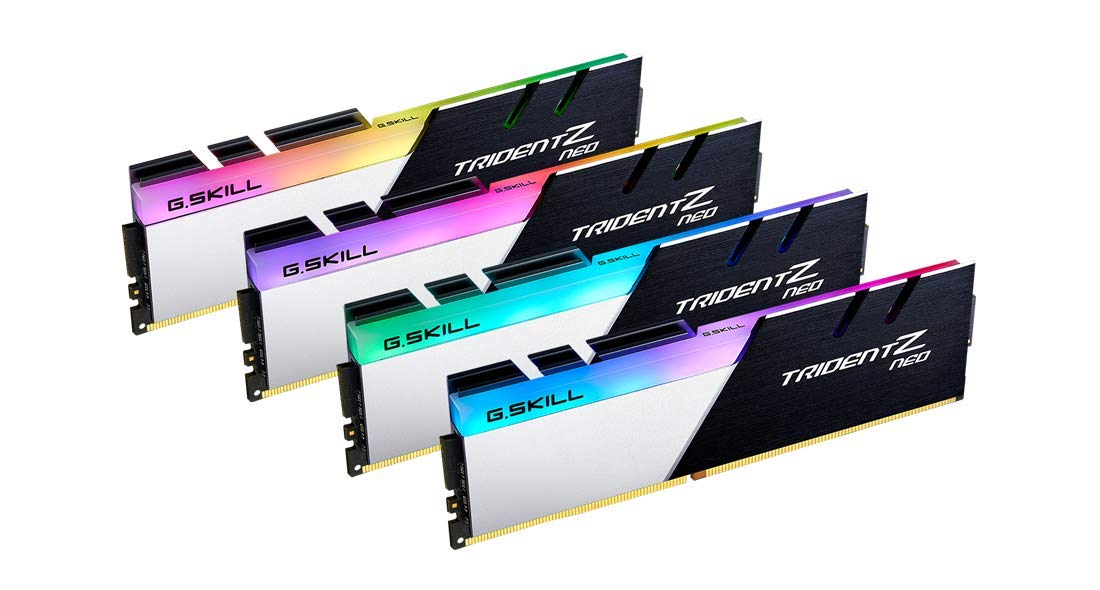 G.SKILLTrident Z Neo F4-3600C14Q-32GTZNB 32GB 4x8GB DDR4 3600MHz Memory Module
