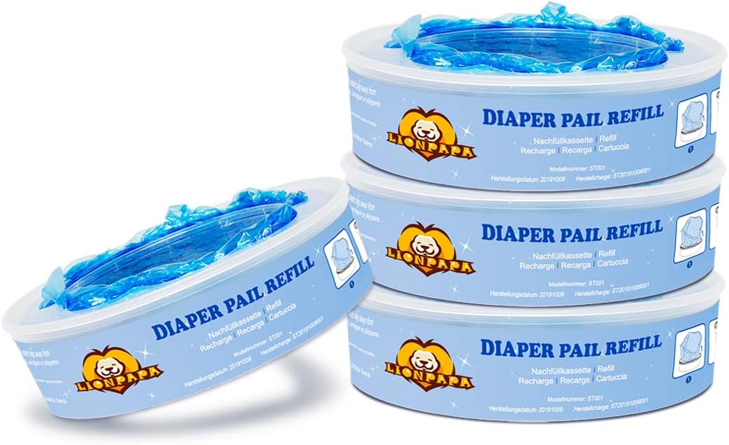 Signstek Recharge Pour Poubelle A Couches Sadapter A Bebe Lot De 4 Poubelles De Couche Capacite Superieur Bleu Recharges Poubelles A Couches Poubelles A Couches Et Recharges Mosquitocontrolequipment Com