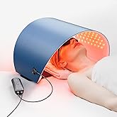Hello Face FDA Cleared Red Light Therapy for Face and Neck, 4 Modes LED Mask Light Therapy, Blue Infrared Red Light Therapy Mask for Face, PDT Photons Facial Skin Care Device