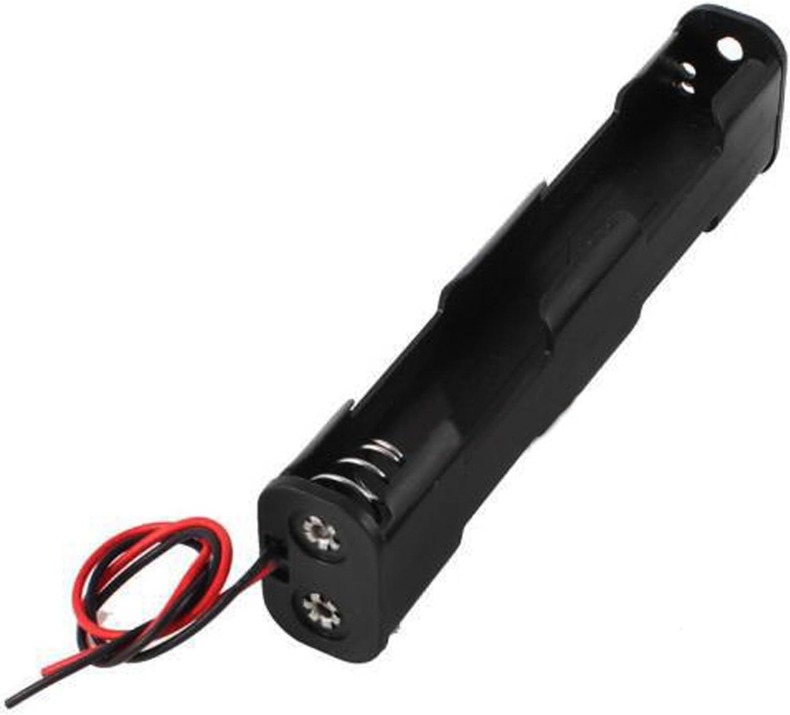 Foyoram 4 x AA Size 6V back to back Battery Holder Case box With Cable