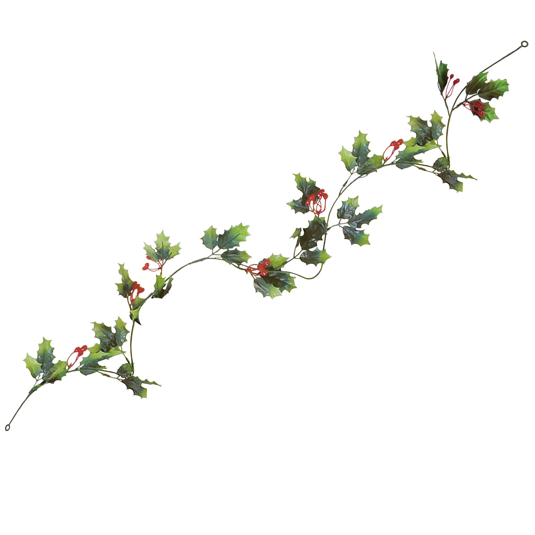 Beistle 20844 Holly and Berry Garland, Polyester
