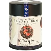 The Tao of Tea Rose Petal Black Tea, Loose Leaf, 4 Oz
