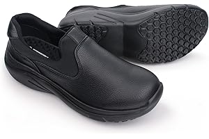 Hawkwell Women's Slip on Lightweight Nursing Shoes Comfortable Slip Resistant Work Shoes