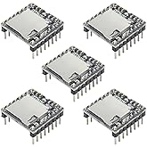 Aideepen 5PCS DFPlayer Mini Mp3 Player Board YX5200 Module Support TF Micro SD Card U Disk Audio Music for Arduino