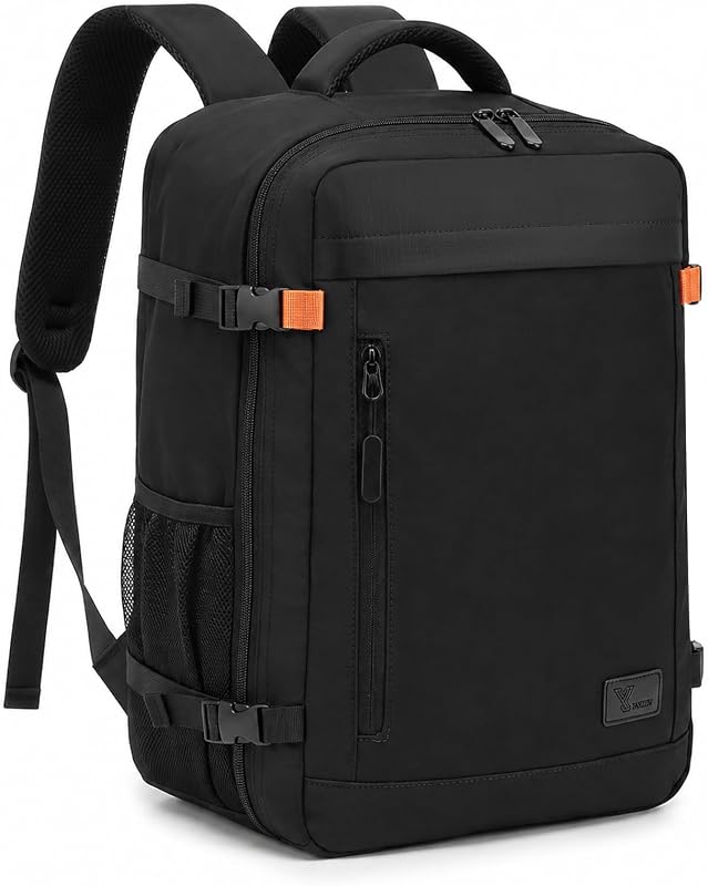 Handgepäck Rucksack 40x30x20, Erweiterbar 24-30L für Ryanair & Wizz