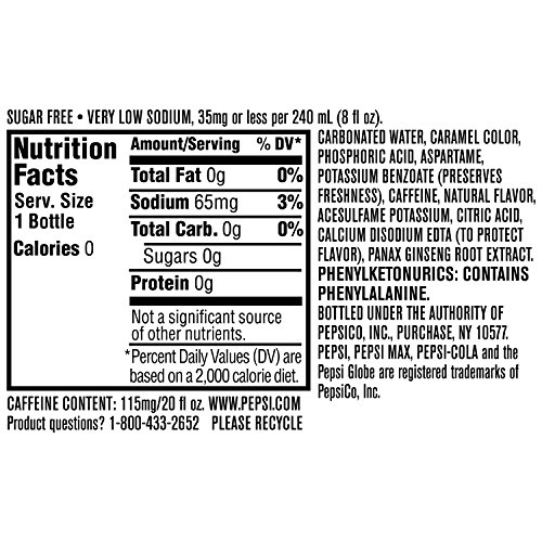Pepsi Zero Sugar 20oz - Image 3