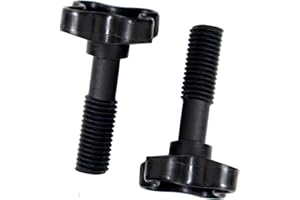 Plastic Screws for Patio Swing Canopy 1 Pair – Replacement Black Plastic Screws for Swing Canopy in Garden, Porch & More