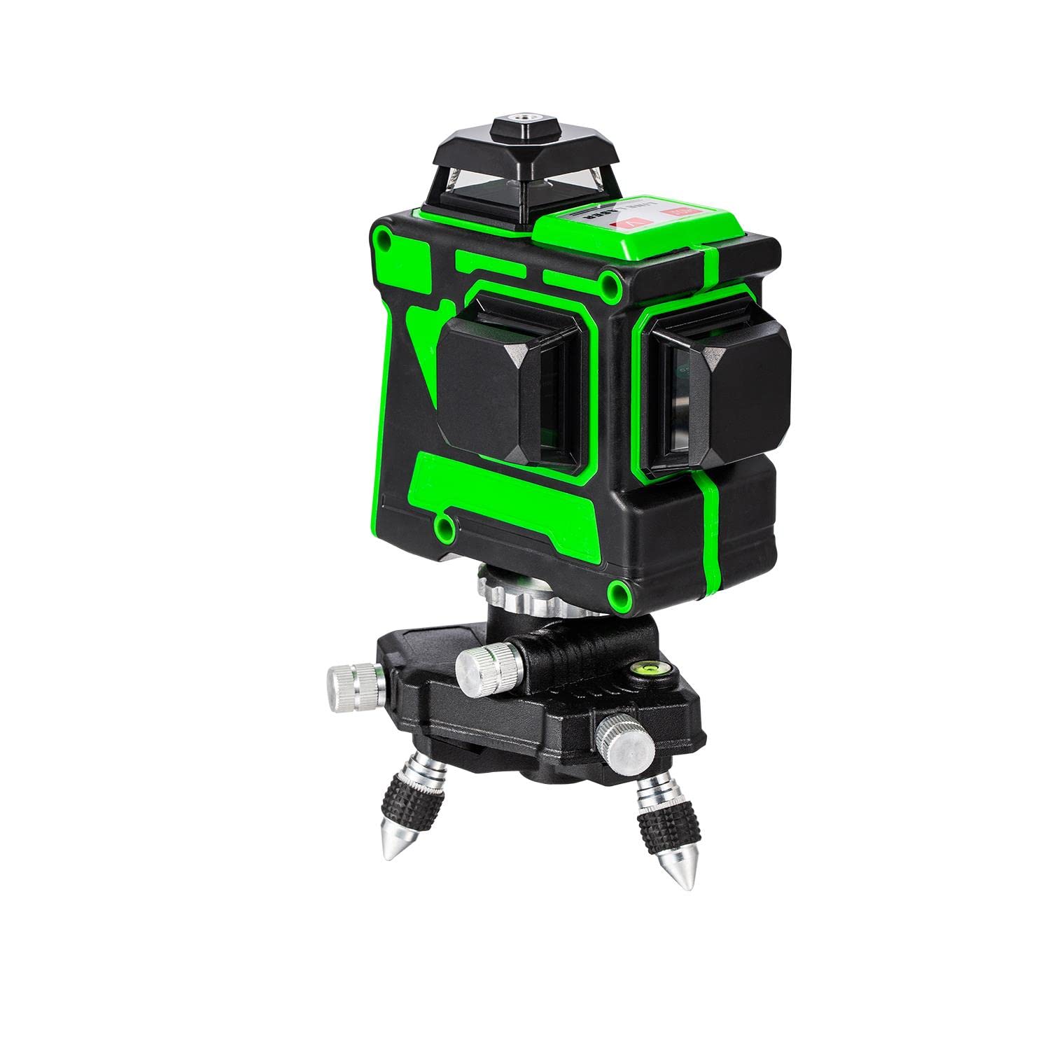 TOWPWAY 3D Laser Level 12 Lines, 3X360 Degree Green Cross Line Self-Leveling Tiling Floor Laser Tool with Pulse Mode and Pendulum Lock for Indoor and Outdoor, 4000mAh Battery Included 311519