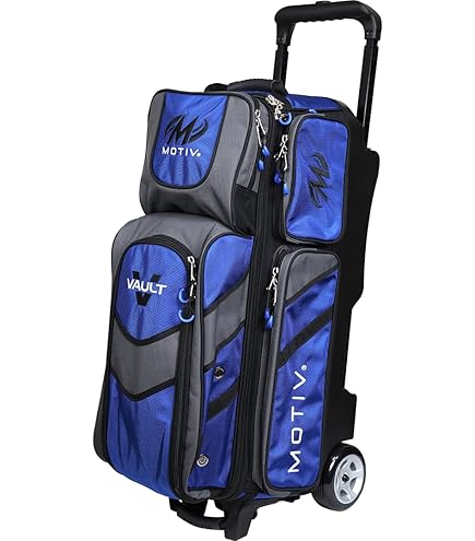 Amazon.com : MOTIV Vault 3-Ball Roller Midnight Blue : Sports
