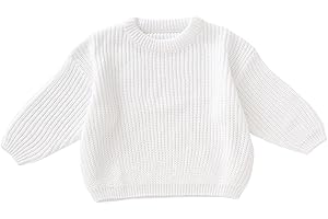 CIYCUIT Toddler Baby Girl Boy Sweater Fall Winter Long Sleeve Knit Pullover Sweatshirt Outfit