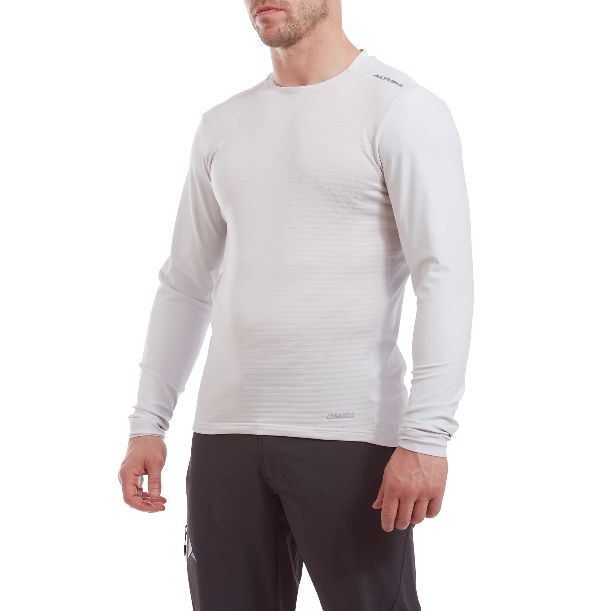 Altura Men's Esker DWR Long Sleeve Jersey, Grey, M