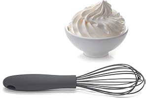 Starfrit Gourmet - 9" Silicone Whisk - High Heat-Resistant Silicone