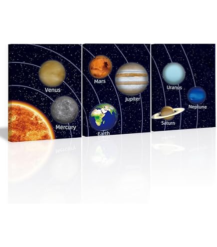 Neptune Planet Glossy Poster – Solar System Space Photo Print In Multiple Sizes