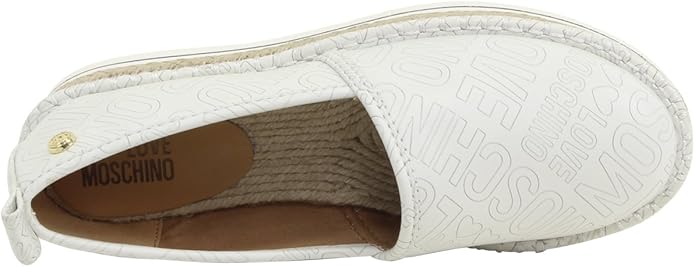 love moschino espadrilles white