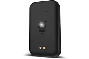 PEBBLE BEE Pebblebee Universal Tag - Rechargeable Mini Item Tracker - Alternative to Air Tag & Android - 8-Month Battery Life - Works with Both Android & iOS Find My App - LED & Sound Alerts