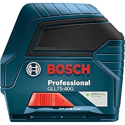 Bosch GLL75-40G Outdoor Self Leveling Cross Line