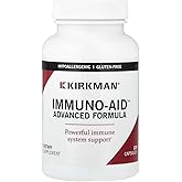 Kirkman - Immuno-Aid Advanced Formula - 120 Capsules - Immune Support - Potent Proprietary Blend - Hypoallergenic