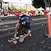Orangatang Kegel 80 mm 80a Downhill Longboard Skateboard Cruising Wheels (Orange, Set of 4)