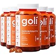 Goli Nutritional Supplement, SuperFruits Beauty Gummy Vitamin - 300 Count - Collagen-Promoting Ingredients - Mixed Fruit, Vegan, Plant-Based, Non-GMO, Gluten-Free & Gelatin Free