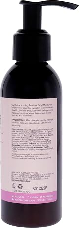 Sukin Sensitive Facial Moisturiser 125ml Vitamin E Cocoa Shea Butter Rosehip view 2