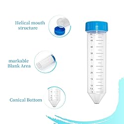 QOAEZK 50ml Conical Centrifuge Tubes, Concial