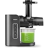 Olayks Juicer Machine,Slow Masticating Juicer with 2 Speed Modes & Quiet Motor,Cold Press Juicer Machines Vegetable and Fruit with Reverse Function,Celery Juicer,BPA-Free,Easy to Clean