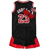 Kids Basketball Jerseys Uniform Set for Boys Girls Youth Basketball Jersey Tank Top+Shorts+Socks 3 Piec Gifts