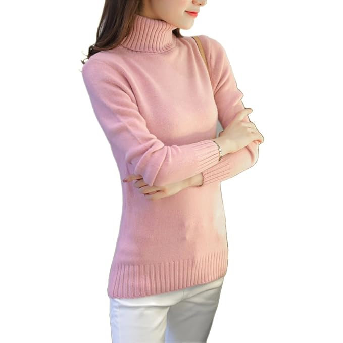 maglioni a collo alto donna