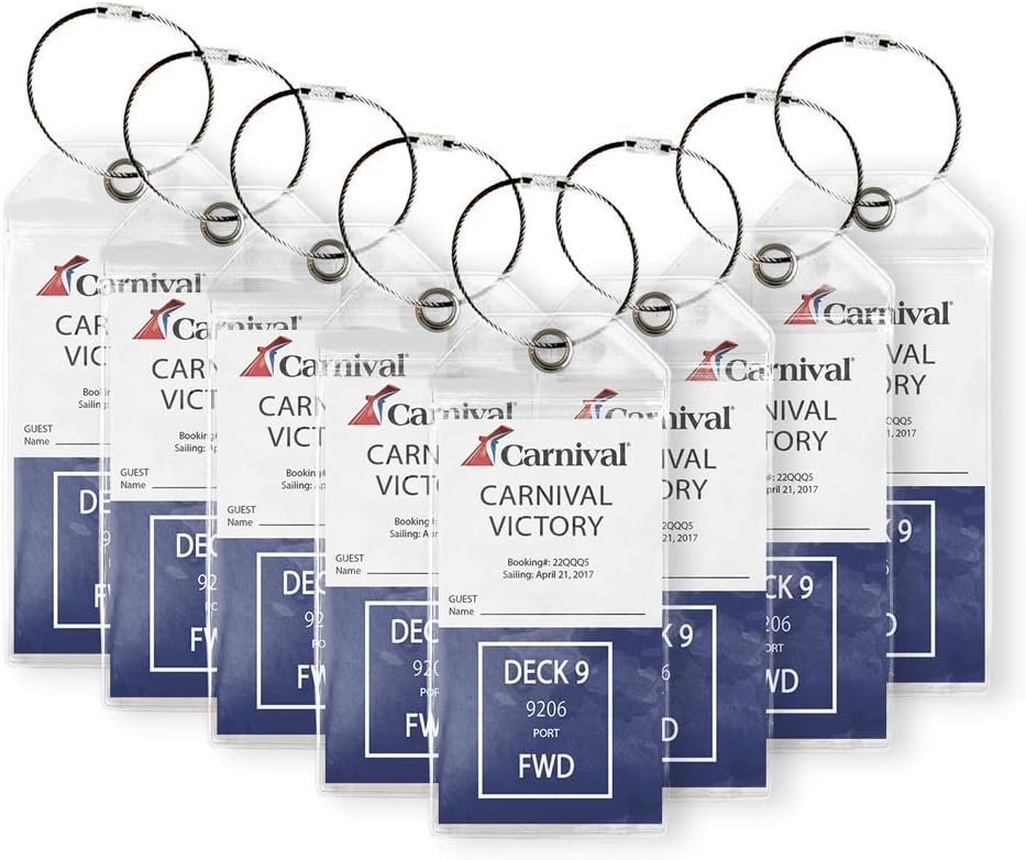 luggage tag sleeves