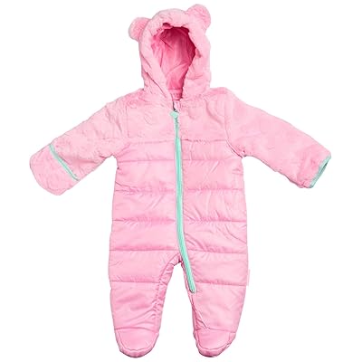 Buy Wippette Baby Girls Snowsuit with Fur Trim at Ubuy Zambia