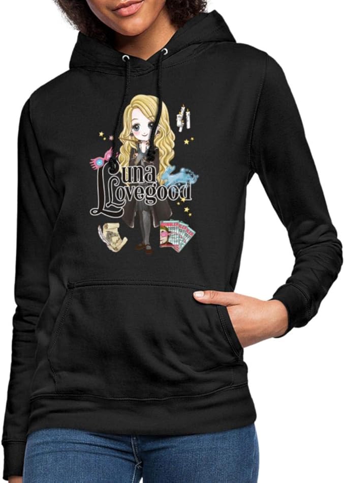 Spreadshirt Harry Potter Luna Lovegood Women's Hoodie Amazon.co.uk