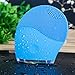Silicone Cleanser Ailaiya Waterproof Multifunctional Electric Facial Cleansing Brush (blue)
