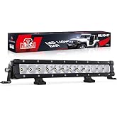 Nilight Pro Series 16 Inch Slim Single Row LED Light Bar 60W 7200LM | Spot &amp; Flood Combo Beam, Bottom or End Mount, Off-Road Driving Light for Pickup Truck, Jeep, SUV, ATV, UTV &amp; Boat