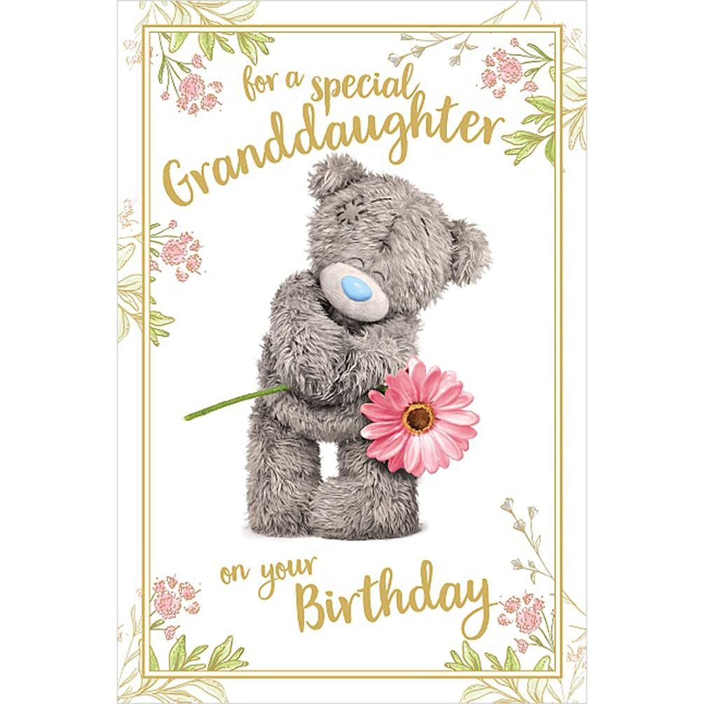 Me to You Special Granddaughter 3D Birthday Card