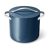 Caraway Stock Pot - 12 Qt Ceramic Coated Pot With