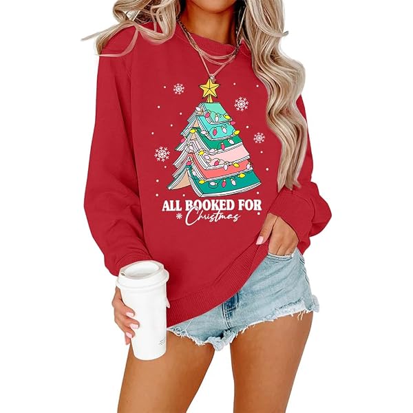 thumbnail image 2 of Sorta Merry Sorta Feral Christmas Sweatshirt Funny Christmas Shirt 2 of 11