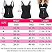 FOMANSH Waist Trainer Cincher Women Corset Tummy Control Shapewear Adjustable Straps Body Slimmer (X-Large) Black