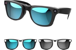 RCstyle Compatible With Ray-Ban Meta Wayfarer(Standard) Smart Glasses Color Changing Clip Set for Man and Woman 50-22 Size M