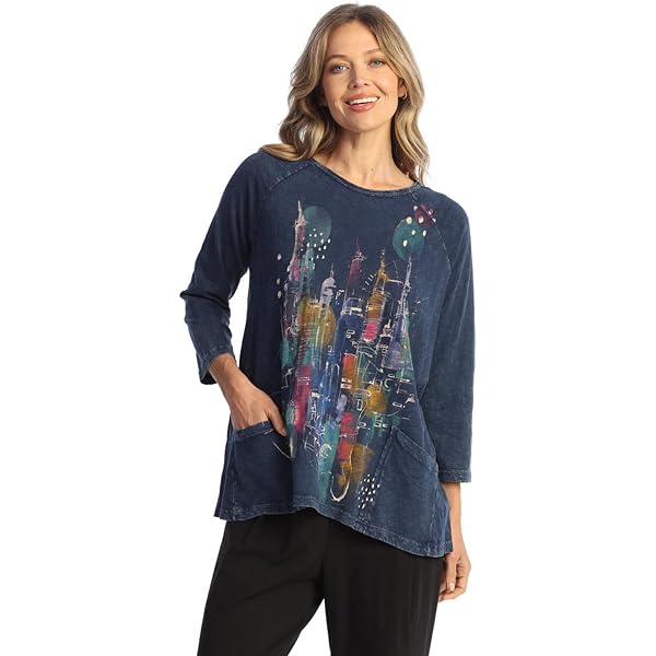 Amazon.com: Jess & Jane Women's Mineral Washed Double Gauze Boxy