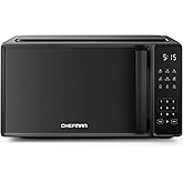 Chefman Countertop Microwave Oven 0.7 Cu. Ft., 700 Watts with 10 Power Levels, 6 Cooking Presets with One-Touch Express Cook,