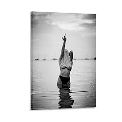 Black And White Wall Art Feminist Women Poster Sexy