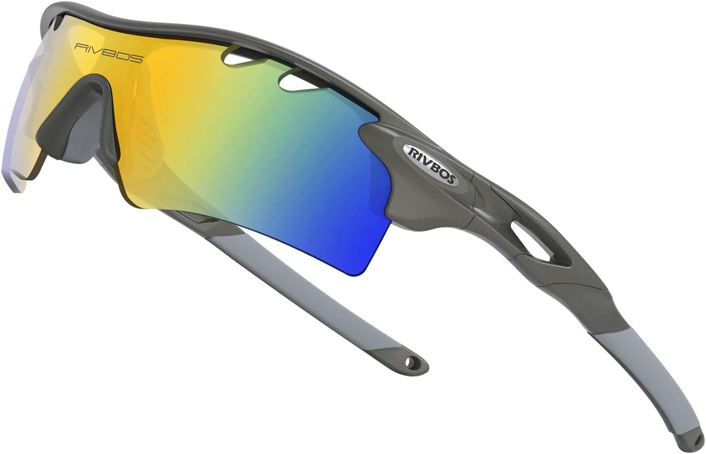 Polarized Sports Sunglasses for Men Cycling Running Driving Fishing Golf Baseball Sunglasses RB-801