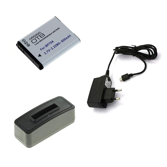 bg-akku24 Akku,Ladegerät,Netzteil für Samsung DV150F,DV180F,ES65,ES70,ES75,MV800,PL20,PL80,PL100,PL120,PL170,PL171, ST60,ST65
